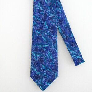 D'em Crazy (NWOT) Men's Cotton Whale Tie